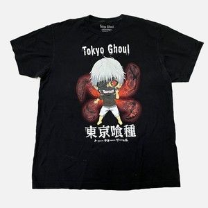 Tokyo Ghoul Black T Shirt Size L